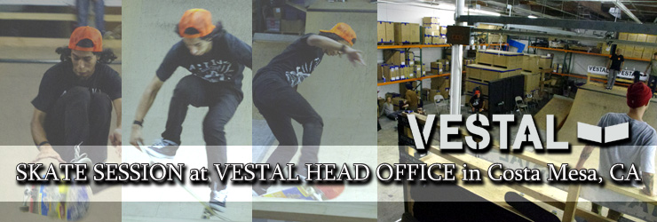SKATE SESSION at VESTAL HEAD OFFICE in Costa Mesa, CA