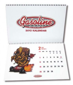 GASOLINE EAST 2012年カレンダー