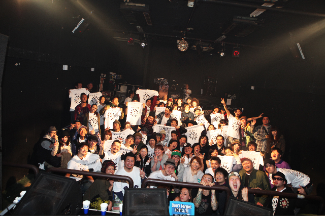 KIZUNARI TOUR 2012 『2012年3月9日（金）福島県いわき市』 at clubSONICiwaki