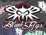 BLACK FLYS - Hoodie,Raglan Long sleeve Tee & Sweat Pants