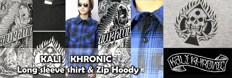 KALI KHRONIC - Long sleeve shirt & Zip Hoody
