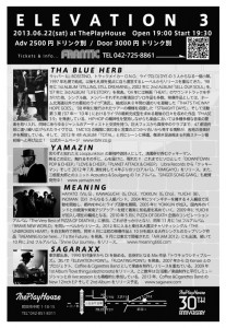 The Play House 30th Anniversary 【ELEVATION vol.3】