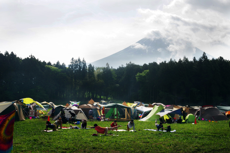青空camp2015 music&camp festival at ハートランド朝霧 中島酪農場