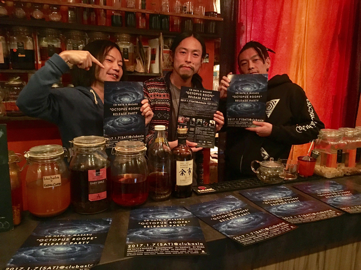 『CD HATA＆MASARU OctopusRoope Release Party』開催記念インタビュー(後編)