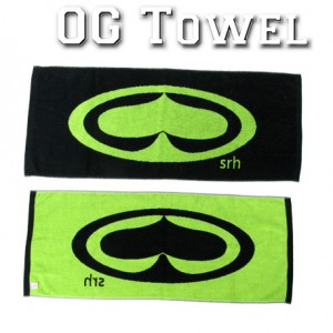 SRH - OG Towel (BLACK/LIME)