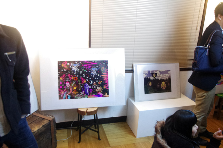 Galle kikaku exhibition ”␣ collage”article