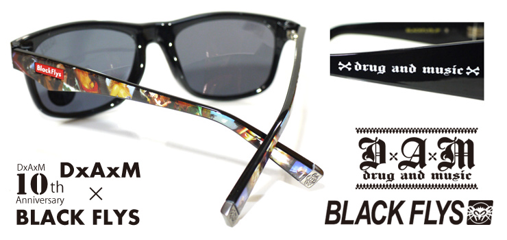 DxAxM × BLACK FLYS 【DxAxM 10th Anniversary Collaboration Sunglasses】