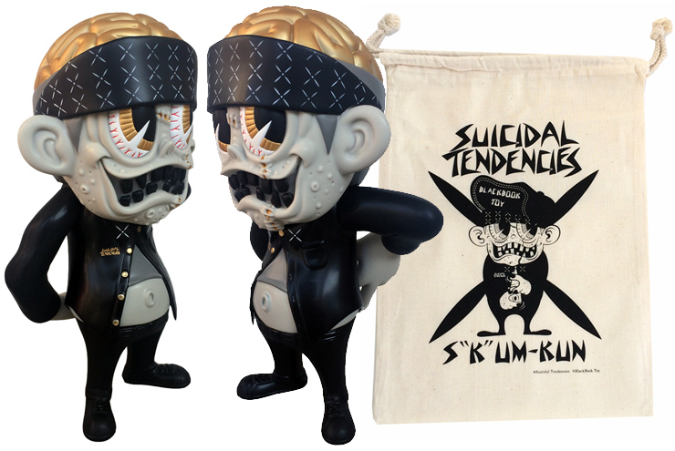 Suicidal Tendencies x BlackBook Toy コラボフィギュア: S K UM-kun “90291” edition