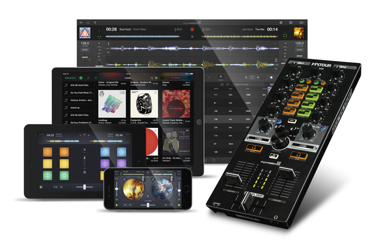 Reloop社よりスマートフォンとタブレットのために開発された DJ コントローラ【MIXTOUR】がリリース。