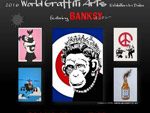 2016 World Graffiti Arts Exhibition in Daiba featuring BANKSY 2016年6月18日（土）～7月18日（月）at GALLERY21