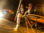 LOS ICARIOS FLYING CIRCUS　by Martinez Brothers ＠ FUJI ROCK FESTIVAL ’16 – PHOTO REPORT / A-FILES オルタナティヴ ストリートカルチャー ウェブマガジン