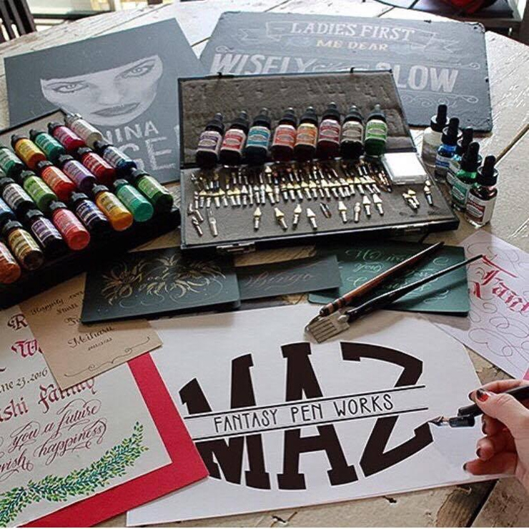 MAZ fantasy pen works pop up shop & exhibition『ARE YOU FREE ON SUNDAY？』