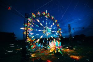 ライティング・インスタレーション　ミラーボーラー