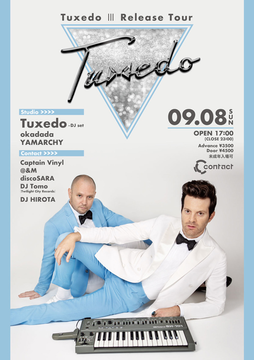 Tuxedo『Tuxedo III Release Tour』2019年9月8日（日）at 渋谷 Contact