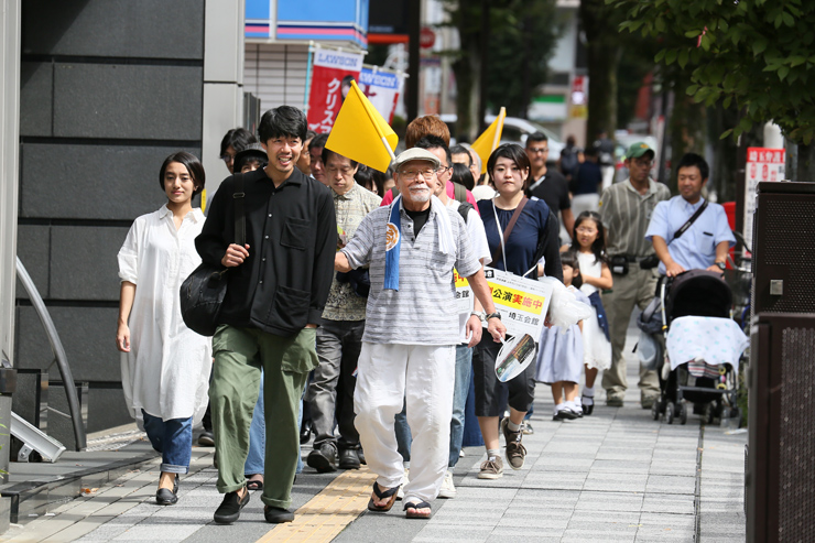 《よみちにひはくれない》浦和バージョン、 「世界ゴールド祭 2018」より 　提供：（公財）埼玉県芸術文化振興財団