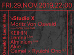 『解体新書 feat. Moritz von Oswald & Laurel Halo』2019年11月29日（金）at 渋谷 Contact