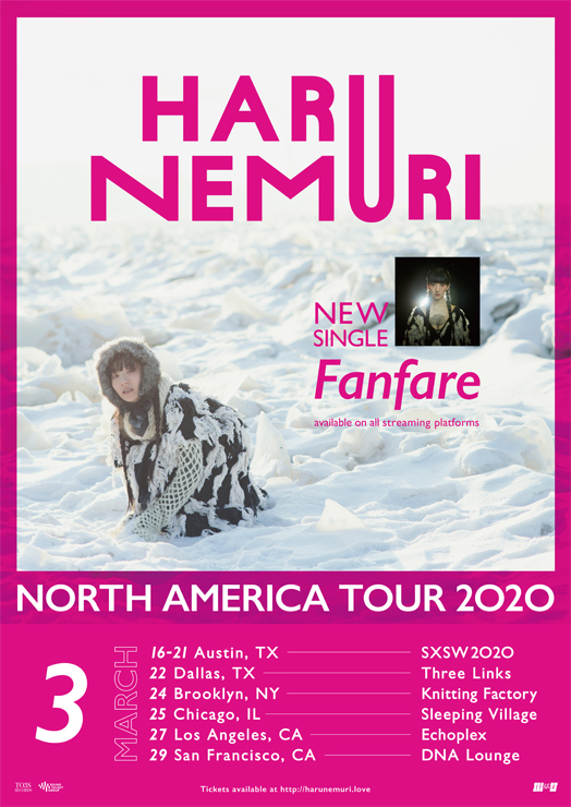 HARU NEMURI“North America Tour 2020”
