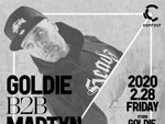 『GOLDIE B2B MARTYN ALL NIGHT LONG』2020年2月28日（金）at 渋谷 Contact
