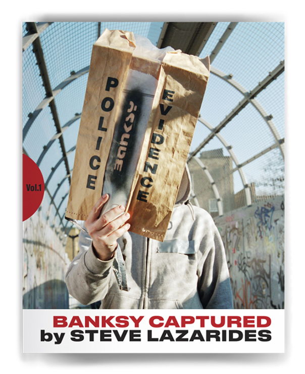 書籍『BANKSY CAPTURED by STEVE LAZARIDES』先行予約販売（2020年4月13日～2020年5月6日まで）
