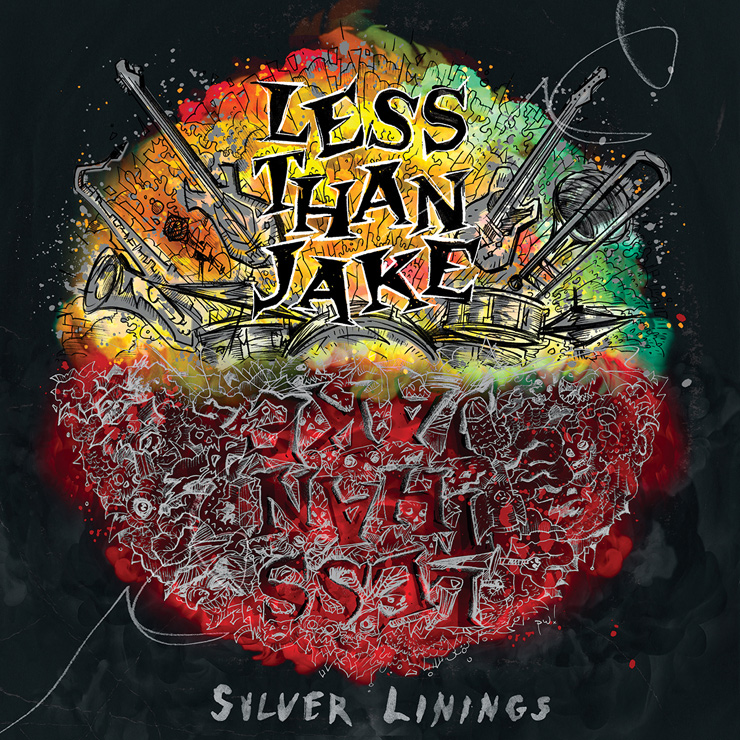 LESS THAN JAKE - New Album『Silver Linings』＆ THE SENSATIONSとの日本限定スプリット7インチ『PARKING LOT RENDEzVOUS Vol.4』リリース。