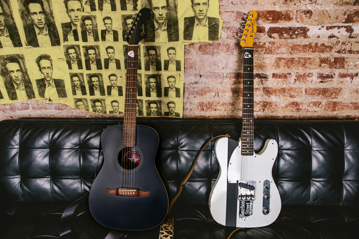 ロック史上最も影響力のあるバンドの一つ、THE CLASHのフロントマン、ジョー・ストラマーの偉業を記念したシグネイチャーモデル2製品を発売