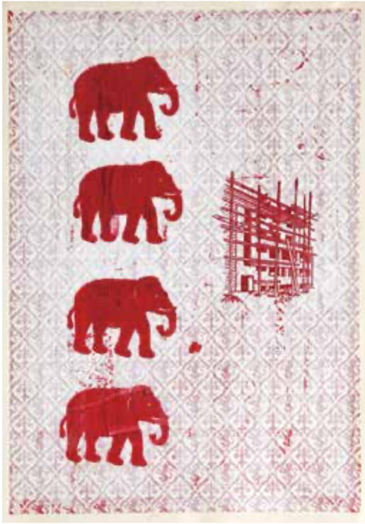 Hiro Sugiyama - archive exhibition「『間』の往来 -Drawing 1991-2021」｜solo exhibition「Paint it Black」2021年7月10日(土) - 16日(金) at elephant STUDIO