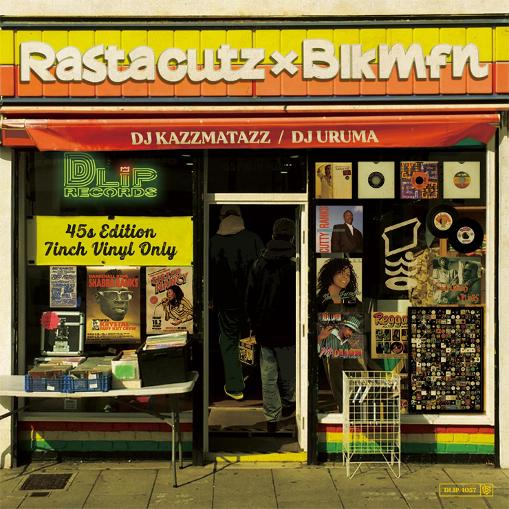 DJ KAZZMATAZZ × DJ URUMA - MIX CD『RASTA CUTZ × BLK MFN』Release